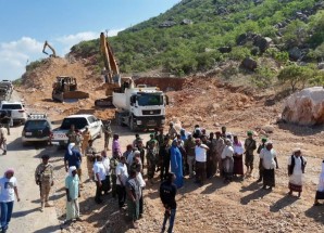 سقطرى تشهد طفرة نوعية في تطوير البنية التحتية وإنشاء جسر الاتحاد بحديبو